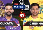 Kolkata Knight Riders vs Chennai Super Kings Match Scorecard Live