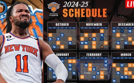 New York Knicks 2024–25 NBA Schedule: Key Dates, Highlights & Analysis
