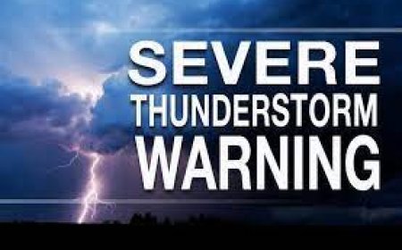 Severe Thunderstorm Warning: What It Means and How to Stay Safe