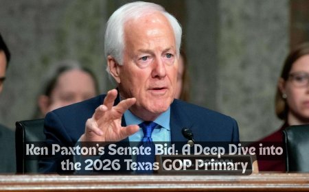 Ken Paxton's Senate Bid: A Deep Dive into the 2026 Texas GOP Primary