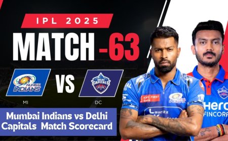 Mumbai Indians vs Delhi Capitals: IPL 2025 Match Scorecard