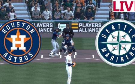 Mariners vs Astros Live Today: Everything You Need to Know
