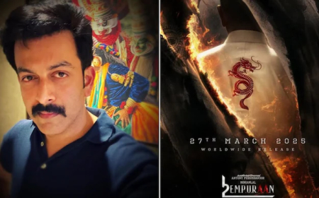 Prithviraj Sukumaran's New Movie: A Glimpse into His Upcoming Projects