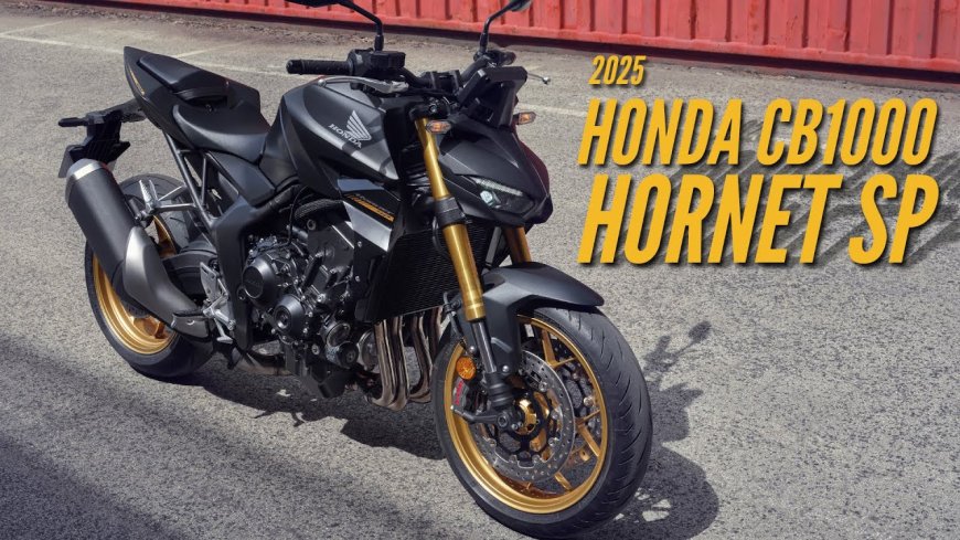 Honda CB1000 Hornet SP: Power, Precision, and Performance Redefined