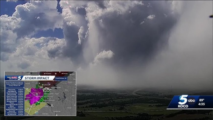 KOCO Weather Today: Severe Storms Impact Oklahoma City