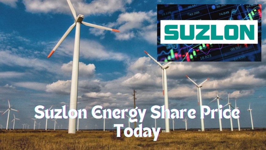 Suzlon Energy Share Price Today: Live Market Updates and Analysis