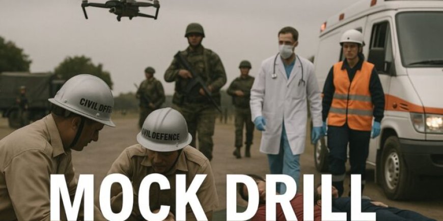 Civil Defence Mock Drill on 29 May