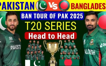 Bangladesh vs Pakistan Series 2025: A Rivalry Reignited
