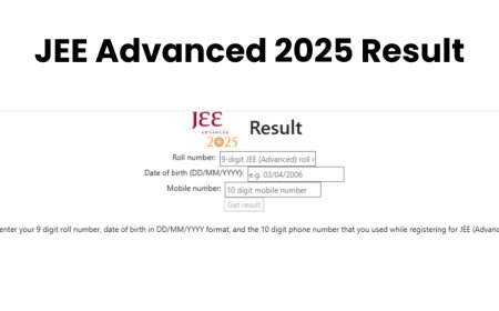 IIT JEE Advanced 2025 Result News