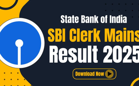 SBI Clerk Mains Result 2025 Released: Check Your Scorecard Now