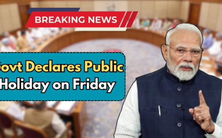 India Government Declares Friday Holiday: A Historic Decision