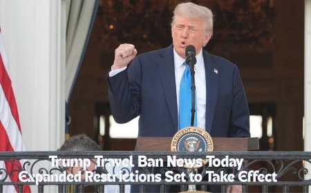 Trump Travel Ban News Today: Expanded Restrictions Set to Take Effect
