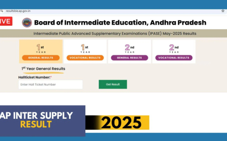 AP Inter Supplementary Results 2025