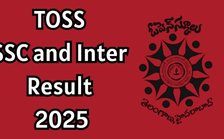 Telangana TOSS Inter & SSC Results 2025 Today