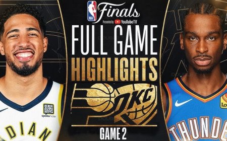 Thunder vs. Pacers: Game 2 Recap – June 9, 2025