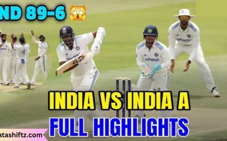 IND vs IND A: An Intra-Squad Clash That Shapes Indian Cricket’s Future