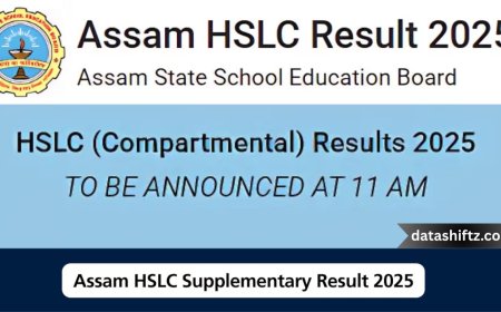 Assam HSLC Compartmental Result 2025: Officially Declared Today