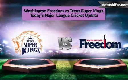 Washington Freedom vs Texas Super Kings: Today’s Major League Cricket Update
