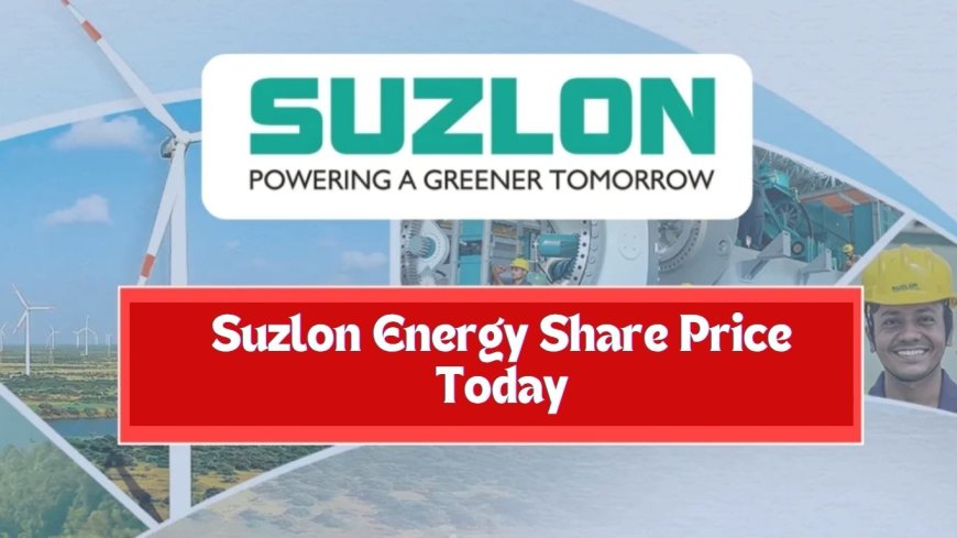 Suzlon Energy Share Price Today: Live Updates and Market Insights
