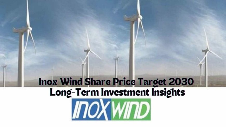 Inox Wind Share Price Target 2030: Long-Term Investment Insights