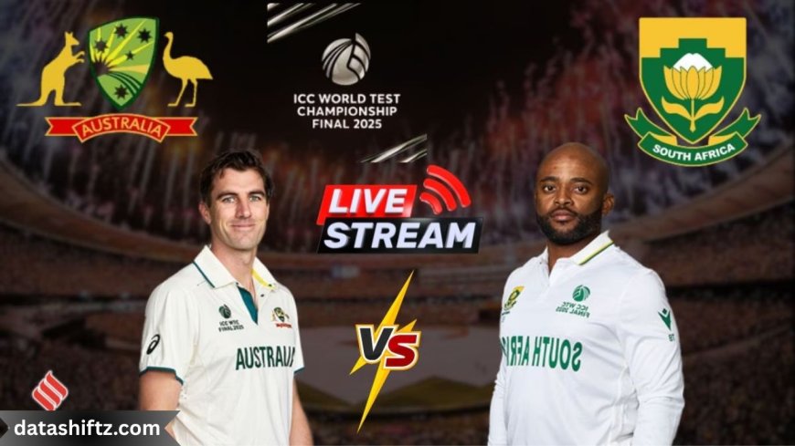 Where to Watch Australia vs South Africa: World Test Championship Final 2025