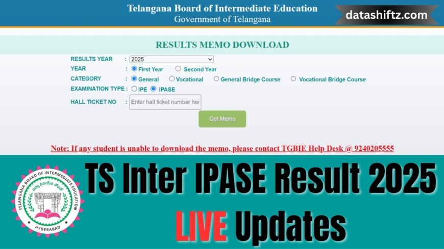 TS Inter Supplementary Results 2025: Announced Today