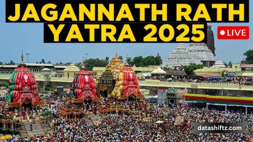 Jagannath Rath Yatra 2025 – Live Today News