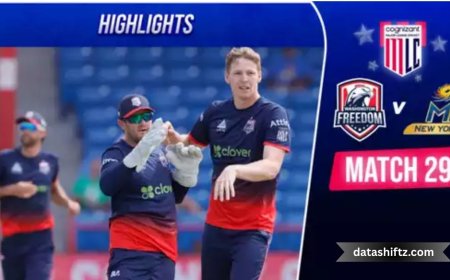 Washington Freedom vs MI New York: Today’s Game Preview and Latest News
