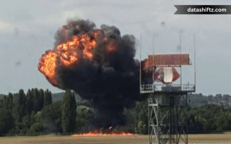 Tragedy in the Skies: London Plane Crash at Southend Airport