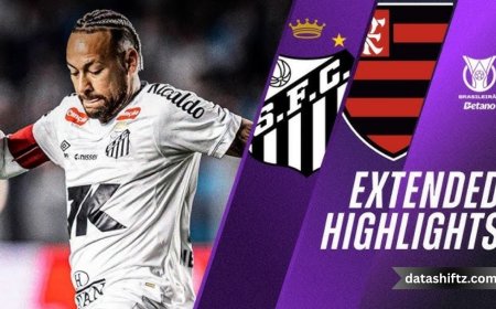 Santos vs Flamengo: Neymar’s Late Strike Seals Crucial Victory
