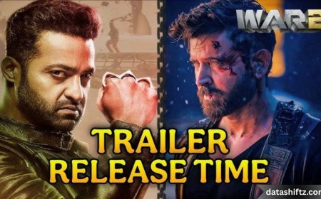 War 2 Trailer Release Date and Time