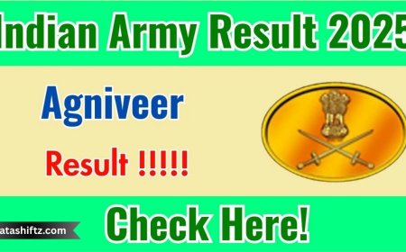 Agniveer Army Result 2025 Announced Today – Check All Updates Here