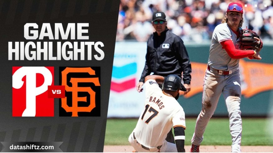 Phillies vs. Giants: Clash at Oracle Park – Game Day Highlights