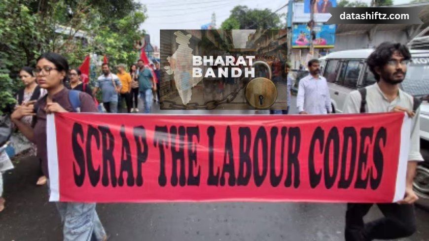 Bharat Bandh 2025: Nationwide Strike Halts India on 9 July