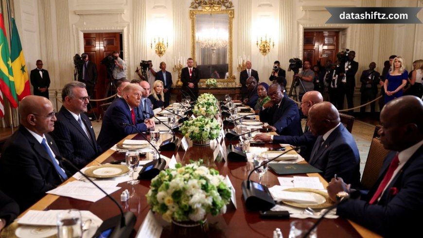 Trump’s Remark on Liberian President’s ‘Good English’ Sparks Backlash Across Africa