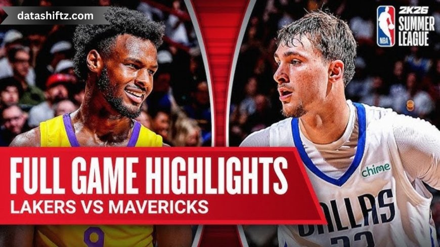 Lakers vs. Mavericks: Summer League Thriller Ends 87–85