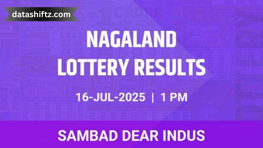Dear Lottery Result Today 1 PM – July 16, 2025 Live Updates