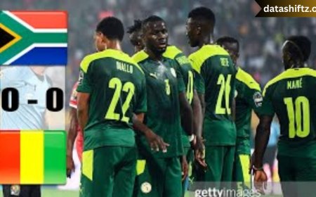 South Africa vs Guinea – A Thrilling CHAN Clash That Redefined Group C