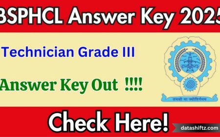 BSPHCL Answer Key: Everything You Need to Know