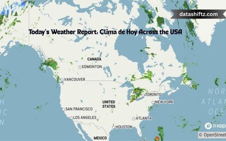 Today’s Weather Report: Clima de Hoy Across the USA
