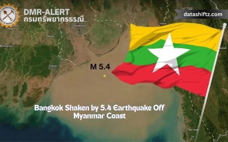 Bangkok Shaken by 5.4 Earthquake Off Myanmar Coast