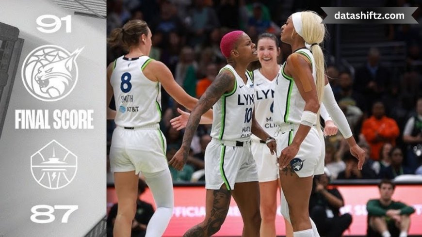 Lynx vs. Storm: Minnesota Holds Off Seattle in a Thrilling 91–87 Victory