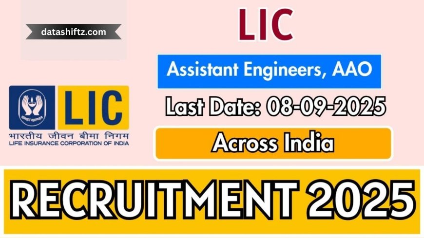 LIC AAO 2025 Recruitment Notification Released – Apply Now!