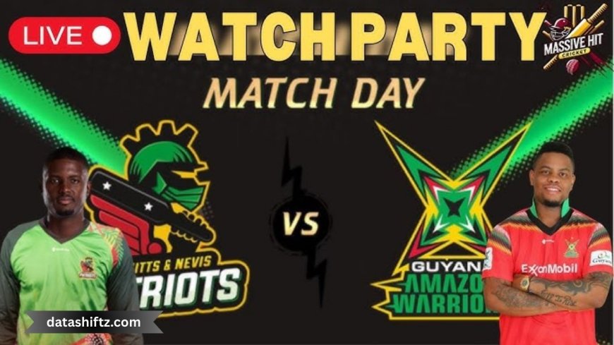 SKN Patriots Take on Amazon Warriors: CPL Showdown