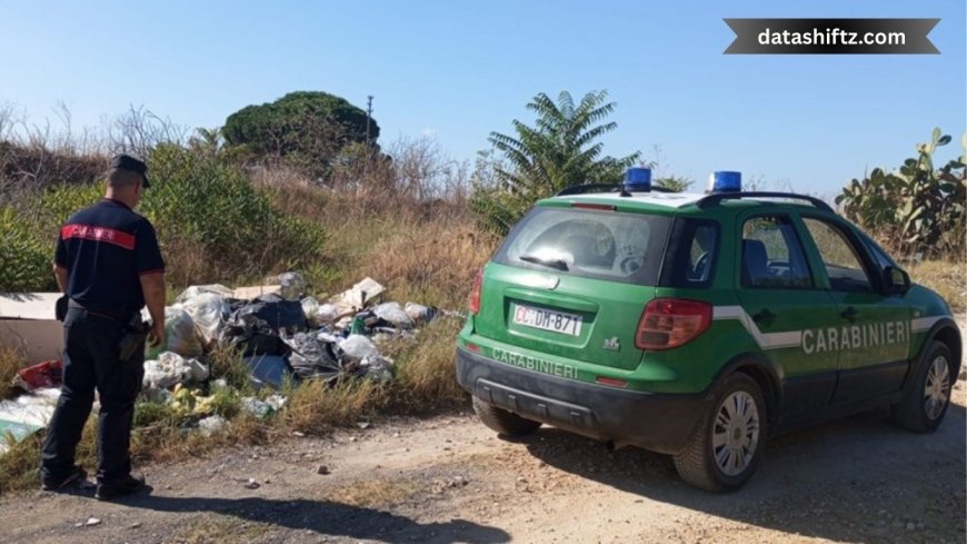 Illegal Waste Dumping in Marsala: Man Caught After Chase in Nature Reserve