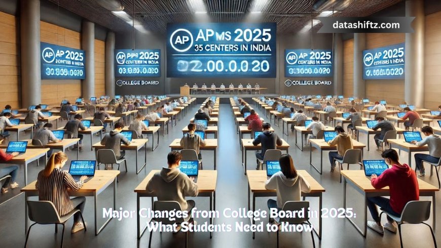 Major Changes from College Board in 2025: What Students Need to Know