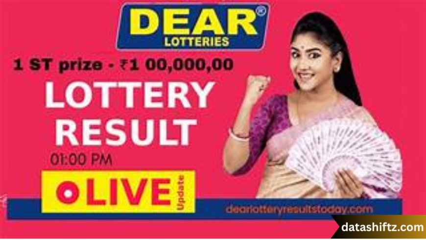 Dear Lottery Result Today 1 PM: Pampering Hope in the Morning Draw