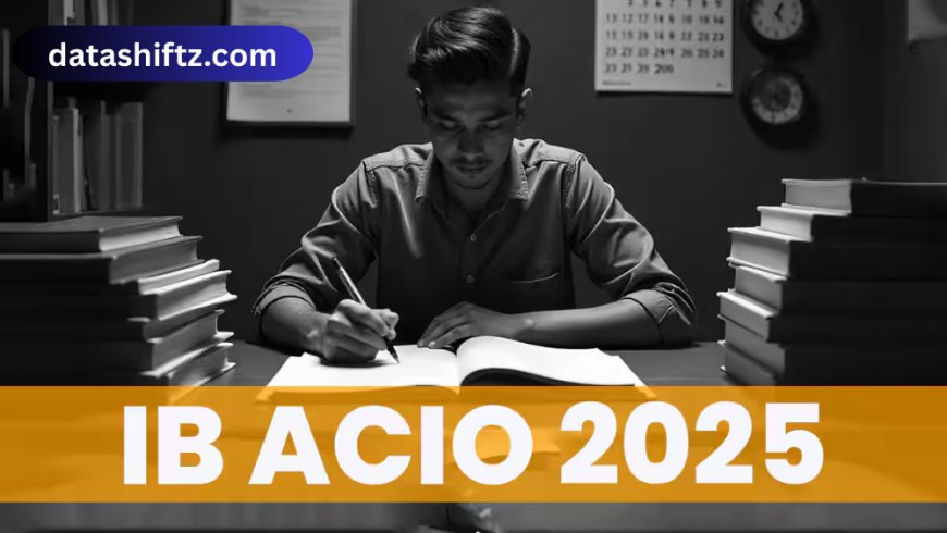 IB ACIO Answer Key 2025: What Candidates Must Know