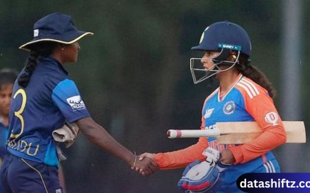India Women’s National Cricket Team vs Sri Lanka Women Match Scorecard