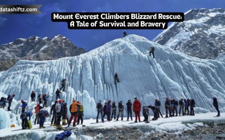 Mount Everest Climbers Blizzard Rescue: A Tale of Survival and Bravery